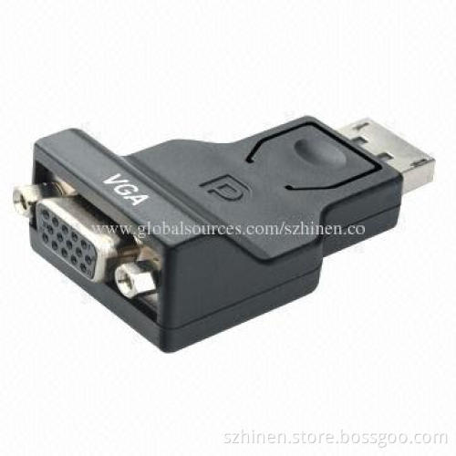DisplayPort to VGA Converter, Supports Resolution with Pixel Rate up to 270MHz